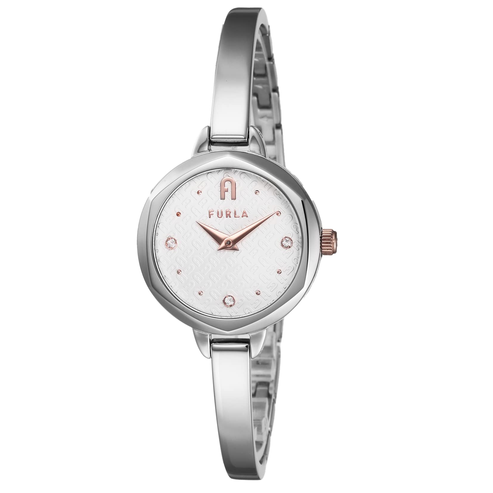

FURLA PETITEBANGLE Silver Dial Stainless Steel Quartz 28MM Watch WW00042001L5 [FURLA] Women s срібний