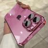 Plating Clear Phone Case For For Iphone 17 Air 16 1 14 13 11 12 Pro Max Plus 13 12 Mini Full Lens Protector Silicone Cover