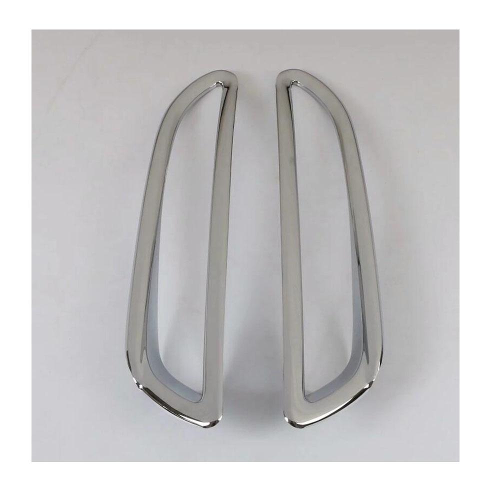 For Mazda 3 Mazda3 Axela M3     Car ABS Chrome/Carbon Fiber Cover Trim Back Tail Rear Fog Light Lamp Frame Stick