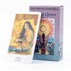 Hot Sales Vision Quest Tarot 78-Card Deck 10.3*6cm Fate Divination Tarot Cards FortuneTelling Card Games Party Board Game