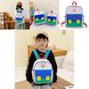 Stylish And Trendy Korean Style Plaid Backpack For Boys And Girls In Vibrant Colors