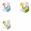 2-in-1 Pet Bowl Adjustable Height Automatic Water Dispenser Cat Water Food Bowl  Cat Feeding