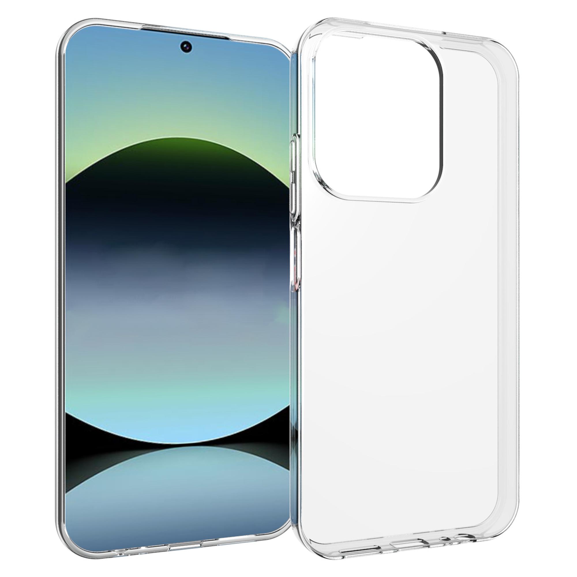 

Для Xiaomi Redmi 15C 4G (173мм) Прозрачная задняя крышка телефона из ТПУ, устойчивая к водяным знакам A