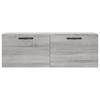 Wall Cabinet Grey Sonoma 100x36.5x35 cm Engineered Wood