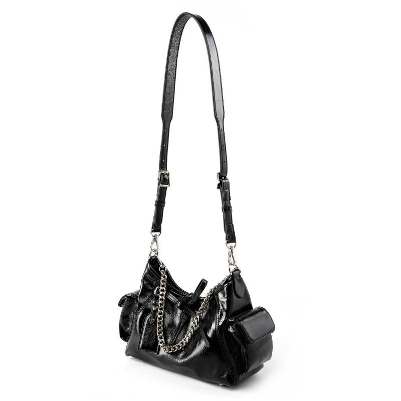 Small Fragrant Leather Women's Bag High Fashion Crossbody Bag Tote Bag Autumn Single Shoulder Crossbody Bag