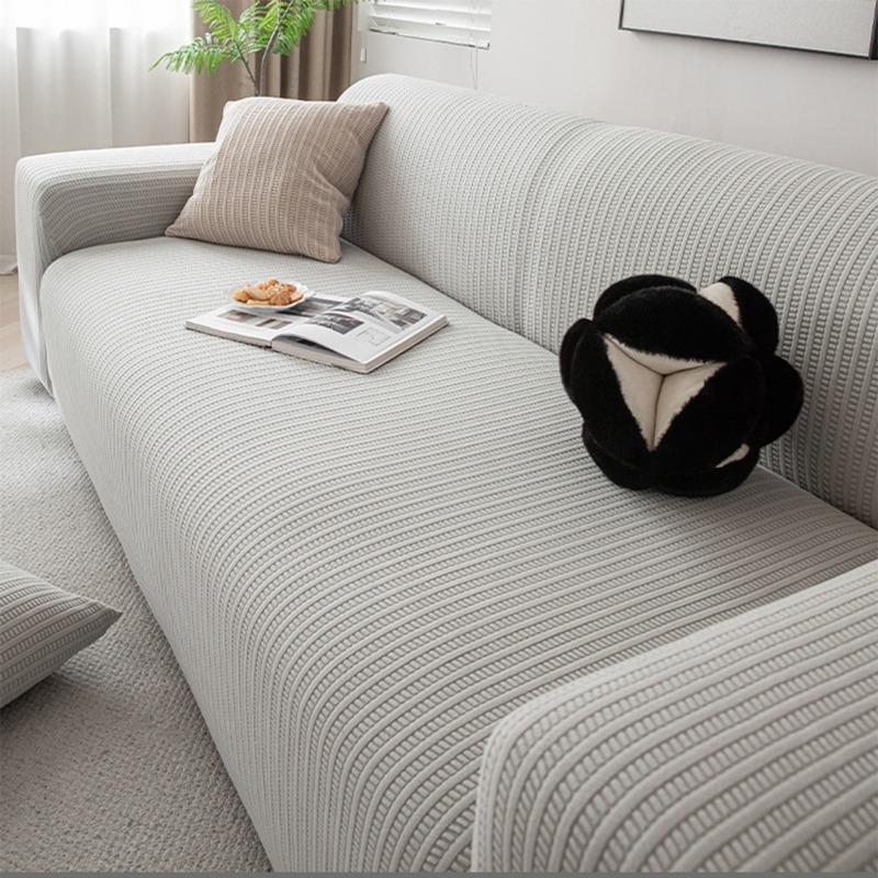 Sofa Cover Elastic For Living Room Home Jacquard Stretch Slipcovers Corner Couch Covers 1/2/3/4 Seater L Shape Free Shopping