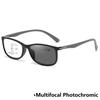 Pochromic Multifocal Reading Glasses Anti Blue Light Far Sight Glasses Business High-definition Presbyopia Eyewear +1.0 ~+4.0