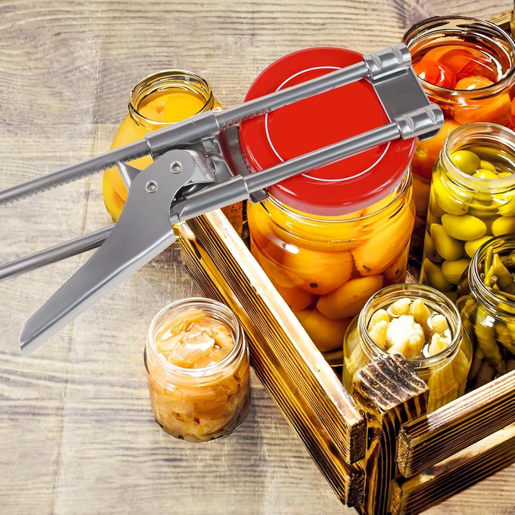 New Non-slip Stainless Steel Can Opener Adjustable Bottle Opener Adjustable Multifunctional Stainless Steel Can Opener