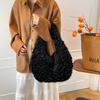 Bolso de Hombro de Felpa para Mujer, Felpa, Gran Capacidad, para el Viaje Diario