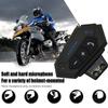 BT12 Motosiklet BT Kulaklık Kask Kulaklık Mikrofon ile Motosiklet BT Interkom Telefon Görüşmesi için