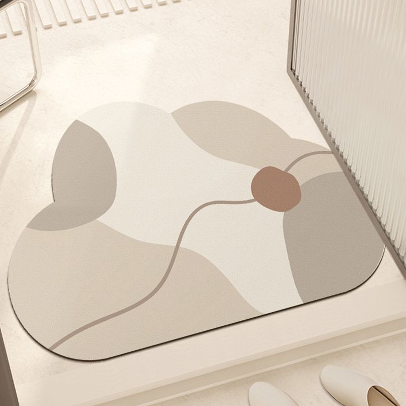 

Мягкий коврик для пола из диатомовой грязи для ванной комнаты, нескользящий коврик для ног, быстросохнущий, водопоглощающий, устойчивый к каплям, мягкий коврик для унитаза 40X60cm 15.7X23.6in