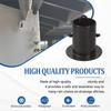 Metal Gutter To Rain Chain Connector Rainwater Guide Adapter Features Bottom V Hook for Secure Attachment