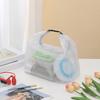 Xiaobudian Multifunctional Storage Bag, with Top Buckle Design, Waterproof EVA Beach Bag for Toiletries Cosmetics Swimsuit Towels