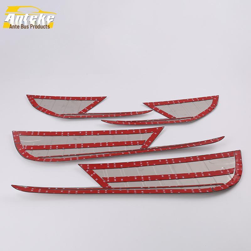 16 Bora Car Door Anti-Kick Pad Stainless Steel Armrest Decorative Panel Sticker