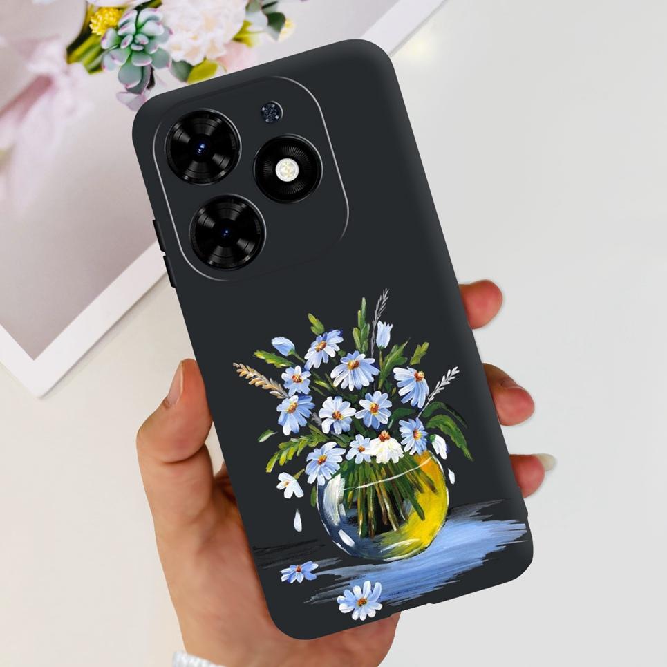 Coque Funda For Infinix Hot 40i Hot40i 2023 New Fashion Back Cover Colorful Painting Print Phone Cases On Hot 40 I Soft Matte