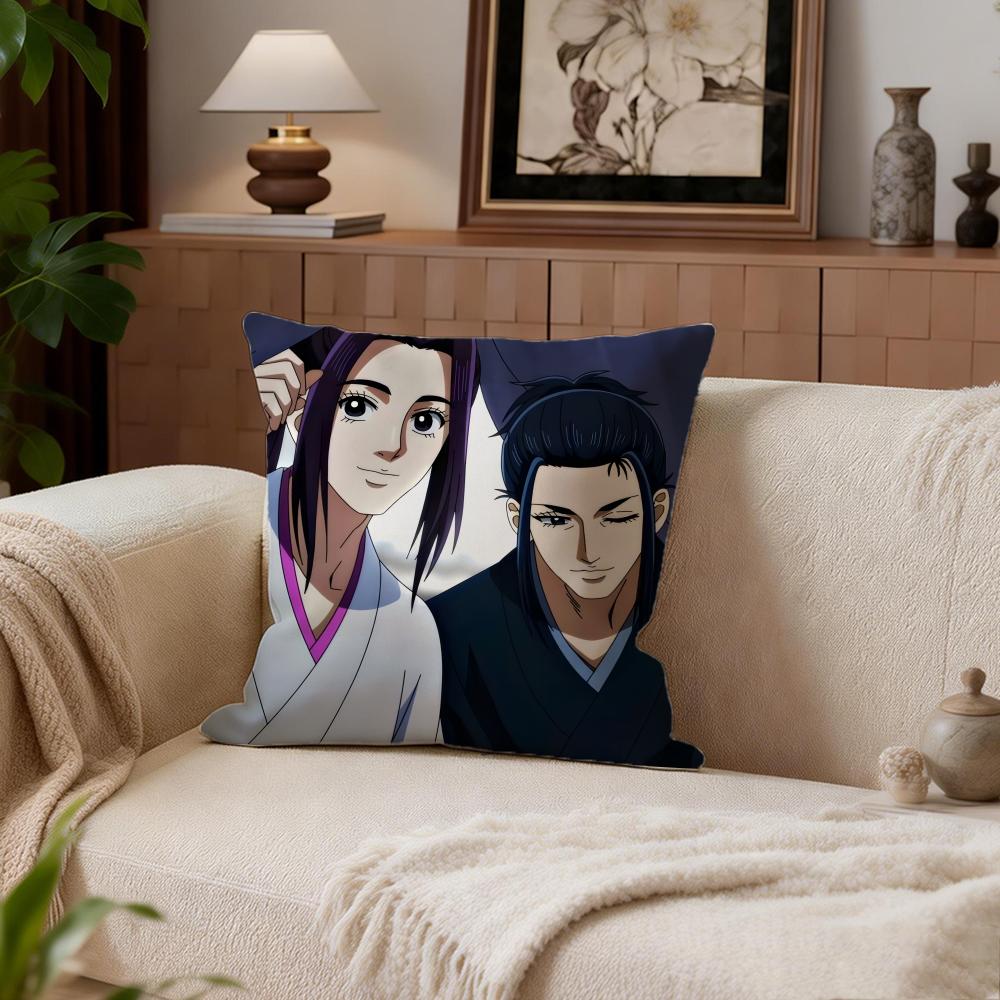 The Blue Wolves Of Mibu Cushion Cover Cushion Cover Set 4Pcs 50X50 45X45 40X40 Pillowcase Decorative Sofa Home Decor
