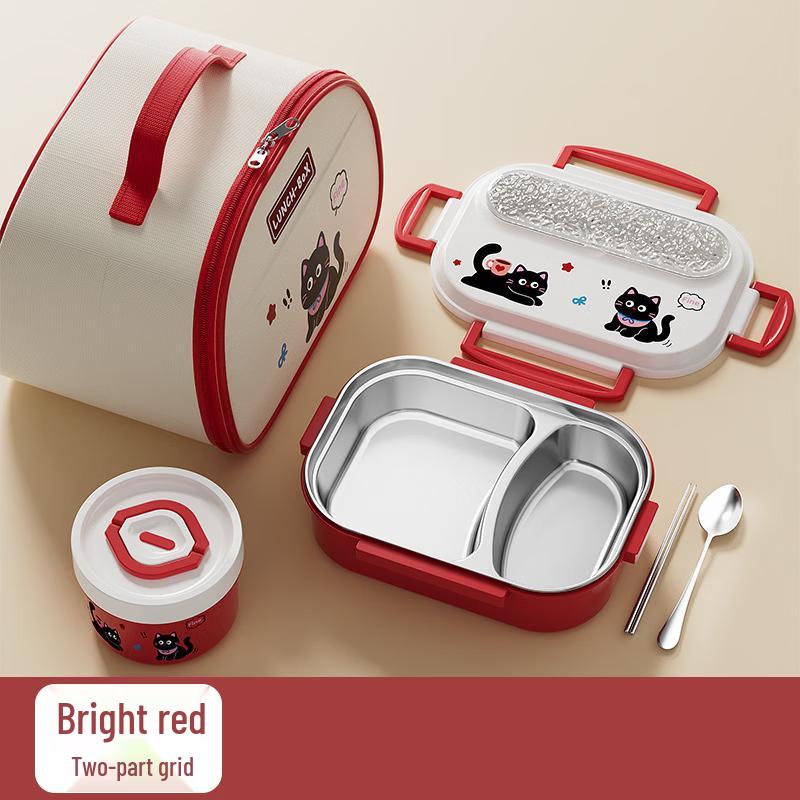 Cmaos Microwavable 304 Stainless Steel Lunch Box