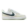 Nike Court Borough Low Recraft GS Lait de Coco Vert Jungle Baskets Enfants Blanc Crème Vert Jungle Foncé FV8121-131