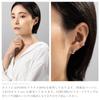 LOKUMI Made in Platinum Half Nickel Earrings, Japan, Pt900, Post, Hypoallergenic, Round, Platinum, Women's, Simple, Small, Popular, Free, Round,