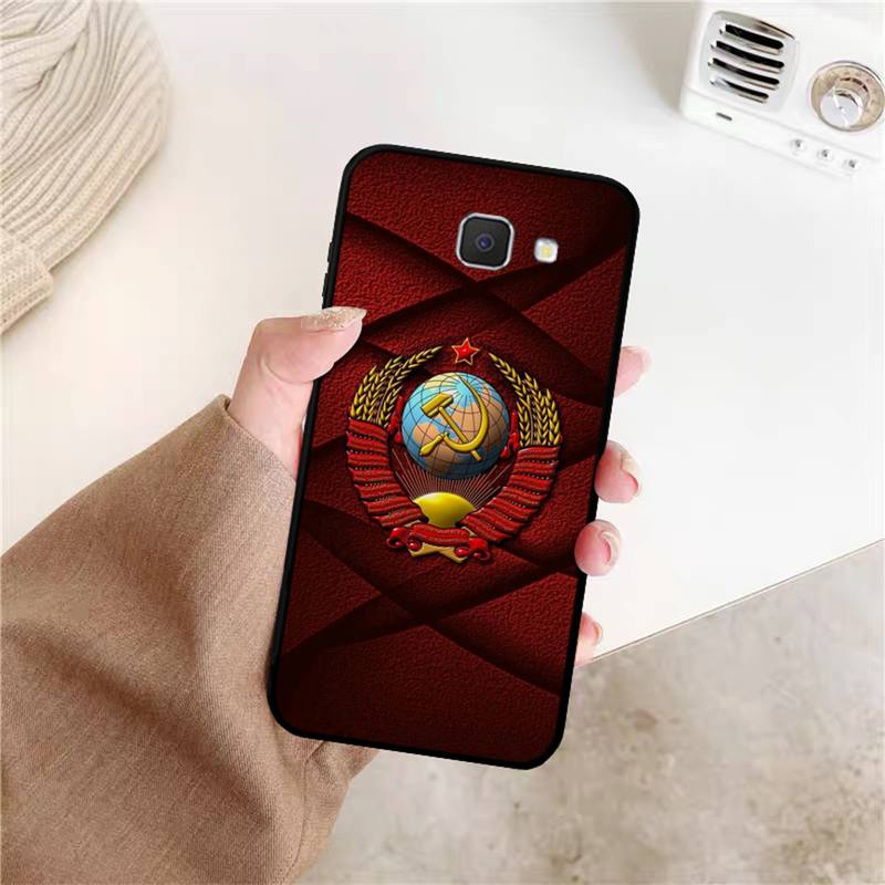 Винтажный чехол для телефона СССР CCCP для Samsung J8 J7 Core Dou J6 J4 plus J5 J2 Prime A21 A10s A8 A02 J2 Pro 2018