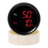2 IN 1 Oil Temperature+Oil Pressure Gauge with Sensor Digital Display Red/Green Car Gauge Backlight for Marine Boat Car 9-32V