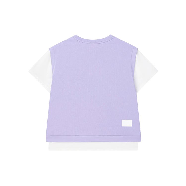 New FILA T Shirts Women's Mu Su Purple F11W229114FVT