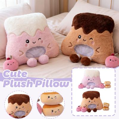 Cute Pudding Pillow, Contains 4 Small Pudding Dolls