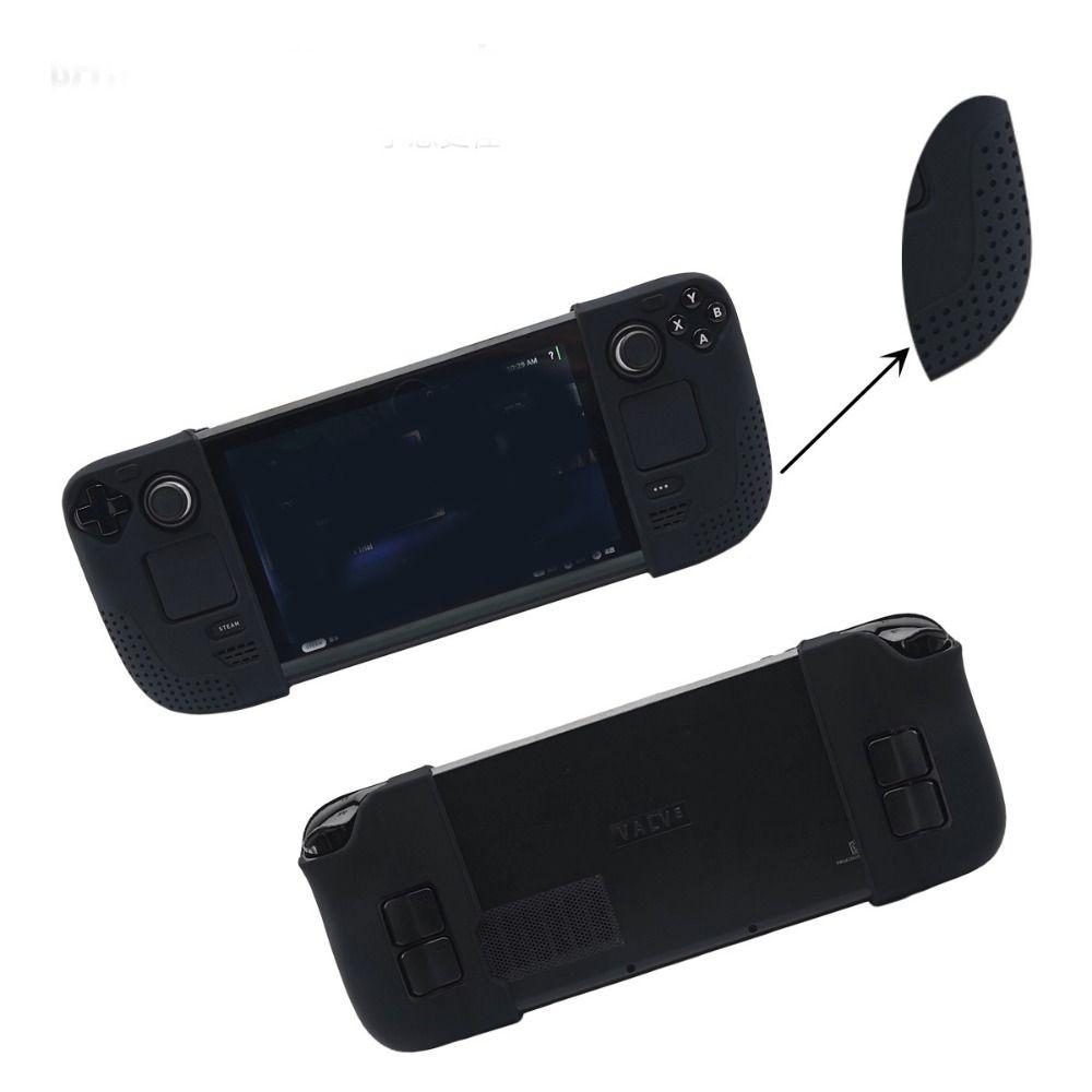 Anti-slip Controller Silicone Sleeve Ergonomics Gamepad Protective Cover for Steam Deck