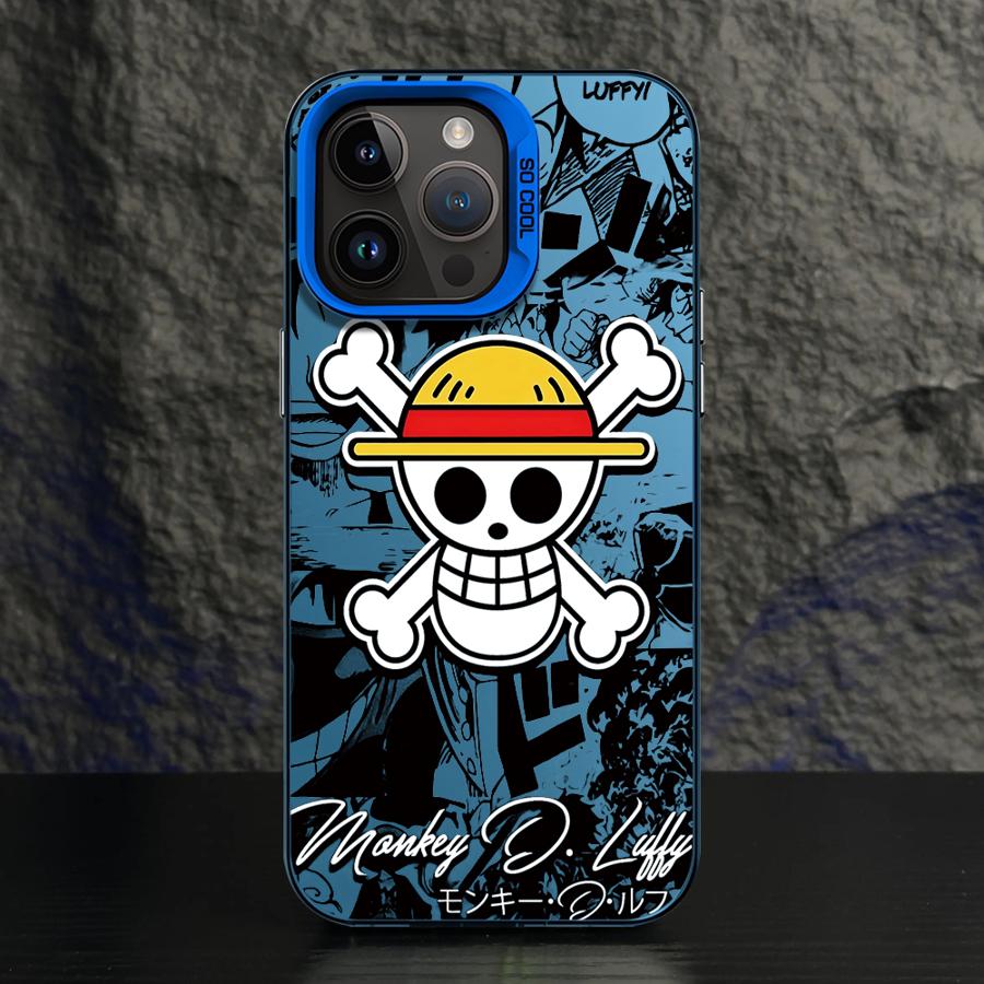 

One Anime P-Piece Phone Case for iPhone 15 16 11 13 Pro 14 Plus 12 11Pro 15Pro Max 16e Cover for iPhone 11 спокійна колірна