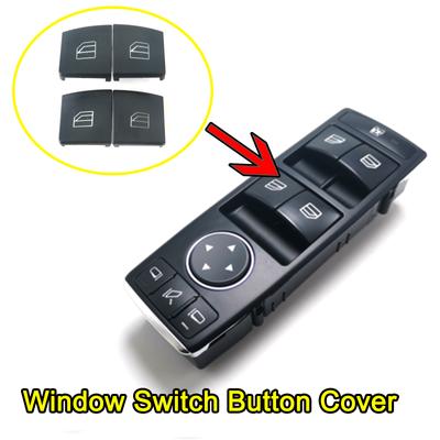For Mercedes-Benz W212 W242 W246 W166 W176 W204 C-Class W212 E-Class Car Interior Accessories Power Window Switch Button Cover