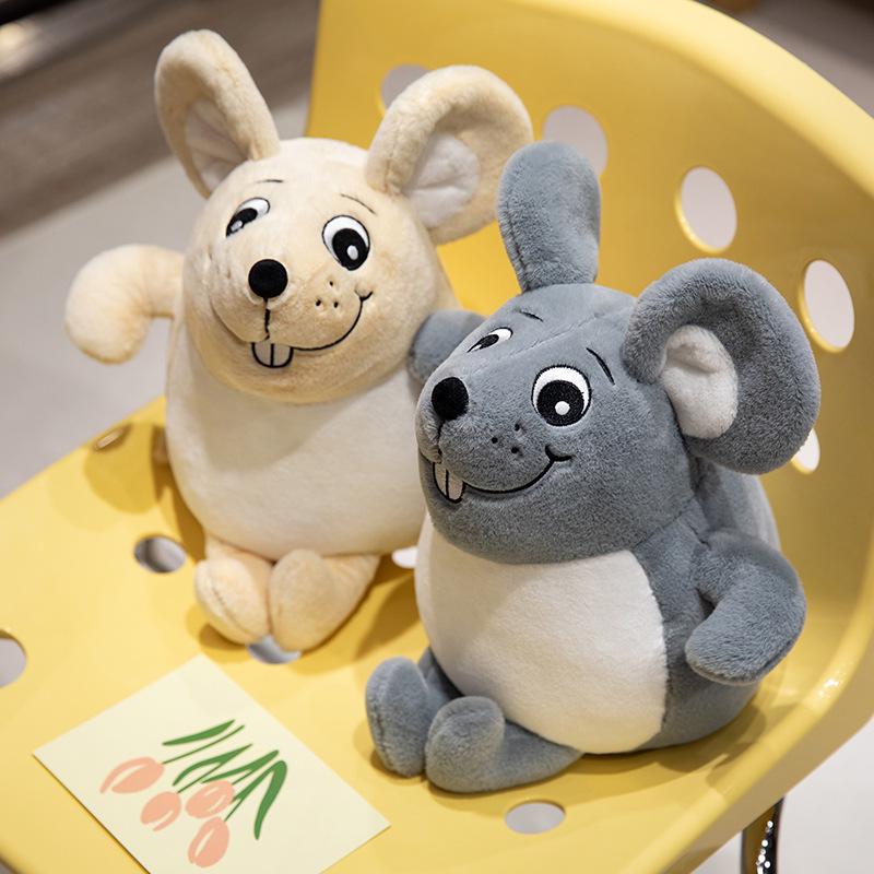 Cute Mouse Plush Doll Home Decoration Prop