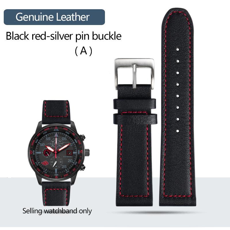 Hochwertiges Armband aus Rindsleder für Citizen CA0690 CA0695-17E CA4500 Armband Herren Stahl Kautschuk Uhrenarmband 20mm 22mm