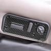 For Hummer H2 2003-2007 Carbon Fiber Control Seat Adjustment Switch Panel Cover Trim Car Accessories Interior Decoration Sticker