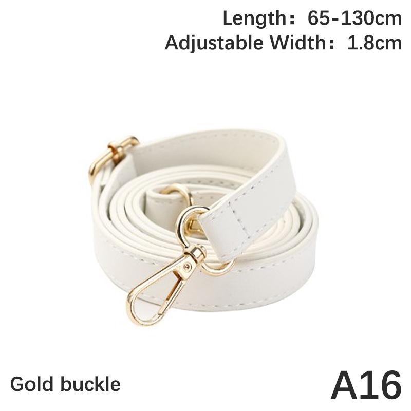 Pu Leather Shoulder Strap Crossbody Bag Strap 130Cm Long Double-Layer