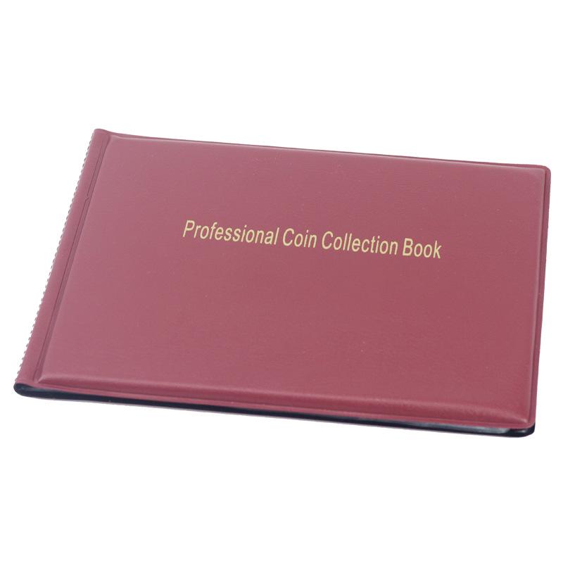 240-Pocket Coin & Stamp Album PVC Binder, English Edition