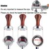 51/53/58mm Espresso Tamper Pulver Maschine Aluminium Kaffee Tampers Für 51mm 53mm 58mm Siebträger