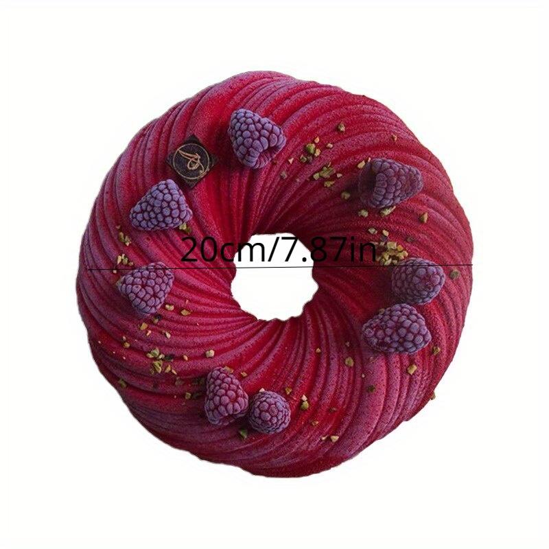 1/3pcs Dessert Serving Turbo French Dessert Cake Mold, Hemp Balls, Wool Mousse Silicone Cake Pudding Jelly Mold DIY Baking