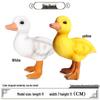 Realistic Farm Animal Models: Big Yellow Duck, Rooster, Turkey, Goose, and Swan