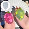 Novelty Shell Grape Empty Squeeze Toy Fidget Slow Rebound Stress Relief Squeeze Doll Office Anxiety Relief Vent For Kids Adults