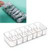 Cable   Box Multiple Compartments Remote Control   Cord Storage Box for Home Desktop