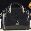2026 New European and American Style Patent Leather Handbag Women's Fashionable Versatile Crossbody Bag