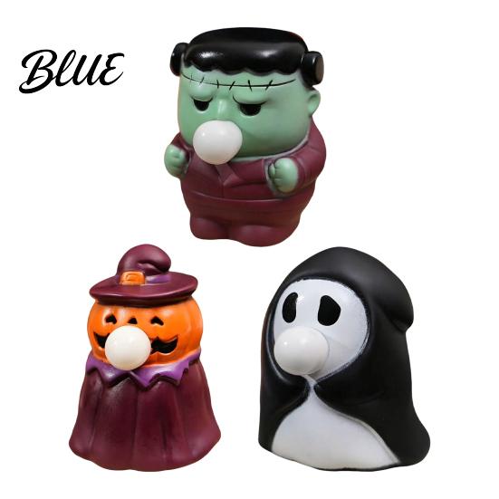 Soft Press Fidget Toys Halloween Squeeze Stress Relief Toy Bubble Pop Pumpkin Ghost Figurine Cute Toy for Fun Desktop Ornaments Kids Desk