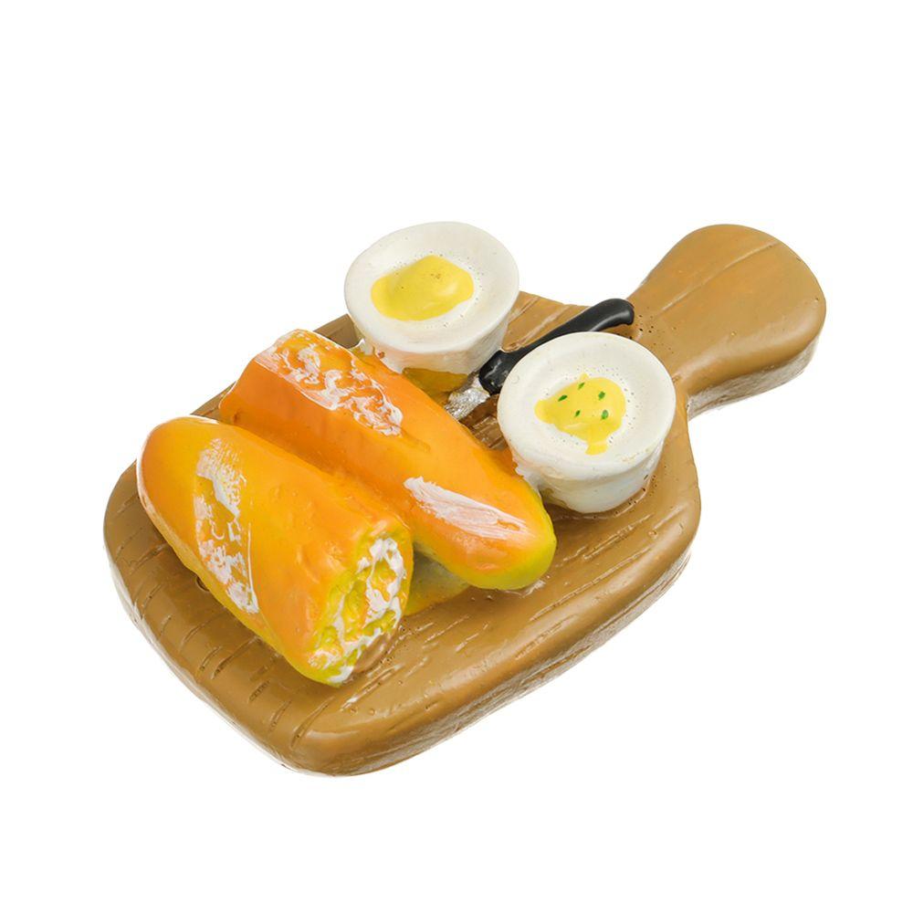 Kitchen Accessories Refrigerator Magnet Resin Simulation Mini Three-dimensional Cutting Board