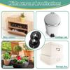 4Pcs Small Double Bead Universal Wheel Stainless Steel Appliance Wheels Mini Roller  Furniture Box