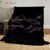 Blackpink Heartbeat Glow Decke Heimdeko Decke Maschinenwaschbar Digitaldruck Klimadecke
