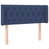 VidaXL LED Headboard Bedroom Furniture Single Bed Accessory Headboard Bed Frame Interior Blue 3123560