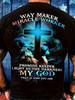 Christian Way Maker Shirt Miracle Worker Promise Keeper Faith Tee