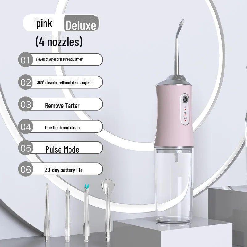 Portable Electric Telescopic Water Flosser & Tooth Cleaner