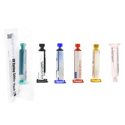 UVs Light Curing Solder Mask Paste High Temperatures Resistance Solder Resist Ink Oil for Circuit Board Maintenance