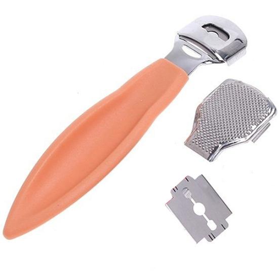 Cosmetic Tool Corn Pedicure Foot File Callous Remover with 10pcs Blades